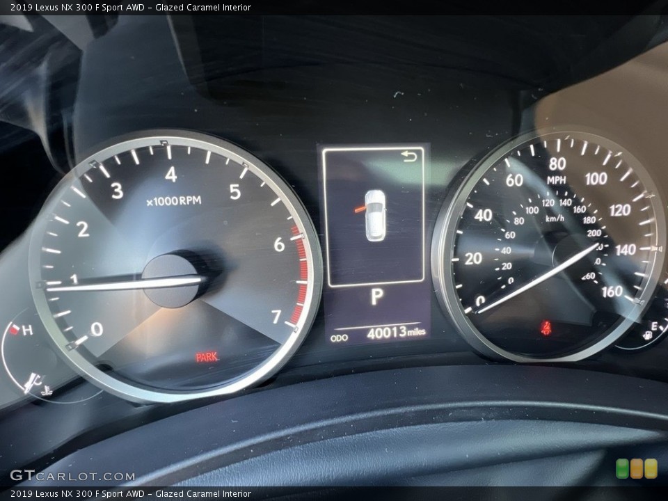 Glazed Caramel Interior Gauges for the 2019 Lexus NX 300 F Sport AWD #143888230