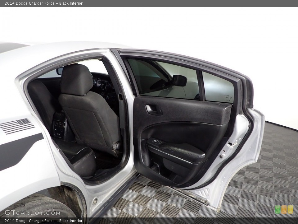 Black Interior Door Panel for the 2014 Dodge Charger Police #143888502