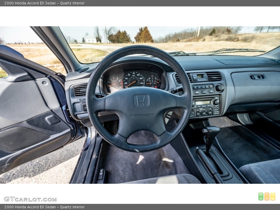 Quartz Interior Steering Wheel for the 2000 Honda Accord EX Sedan #143888754
