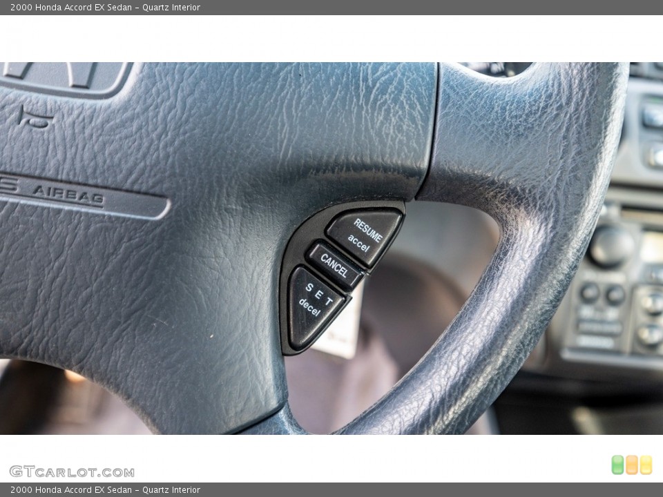 Quartz Interior Steering Wheel for the 2000 Honda Accord EX Sedan #143888775