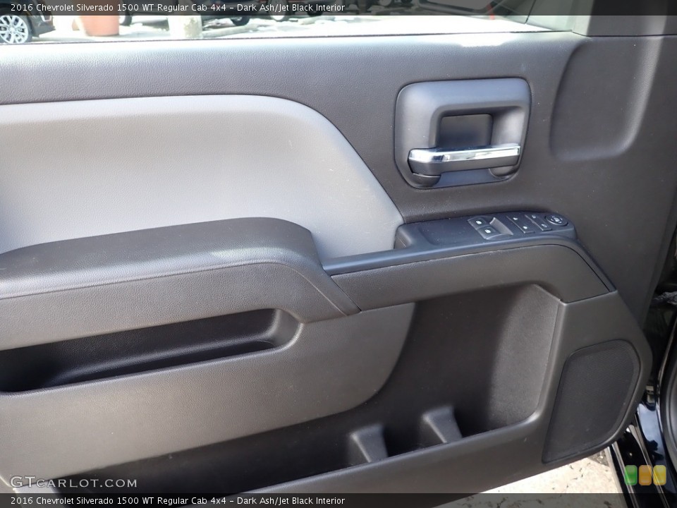Dark Ash/Jet Black Interior Door Panel for the 2016 Chevrolet Silverado 1500 WT Regular Cab 4x4 #143889438