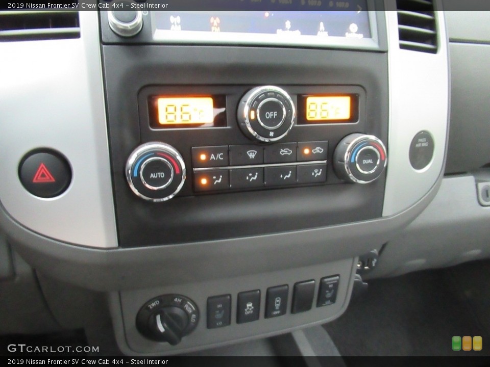 Steel Interior Controls for the 2019 Nissan Frontier SV Crew Cab 4x4 #143890401