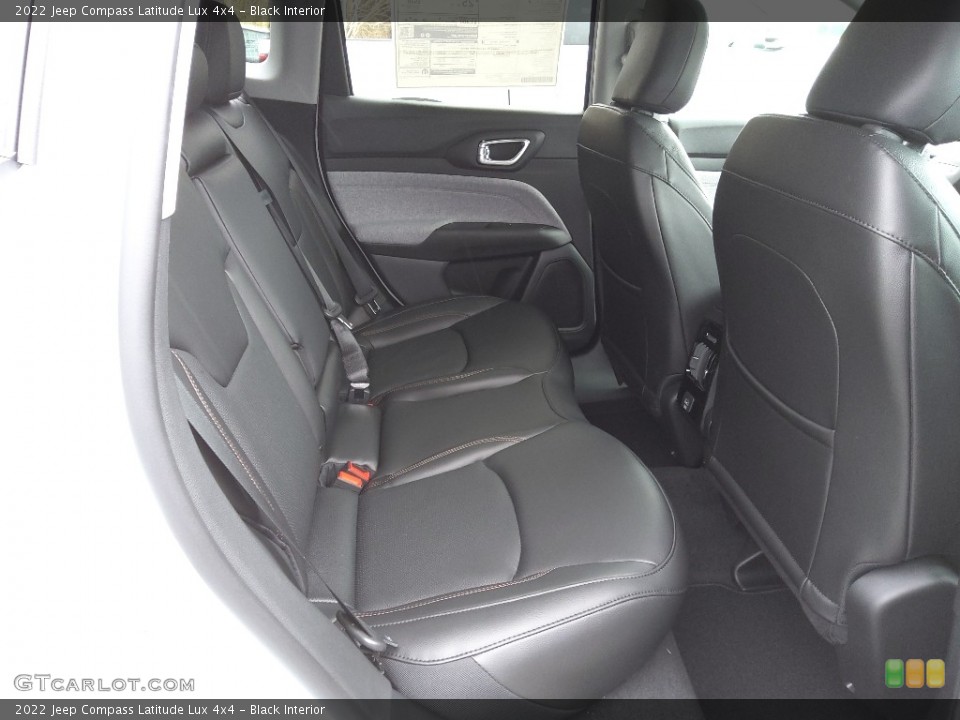 Black Interior Rear Seat for the 2022 Jeep Compass Latitude Lux 4x4 #143890691