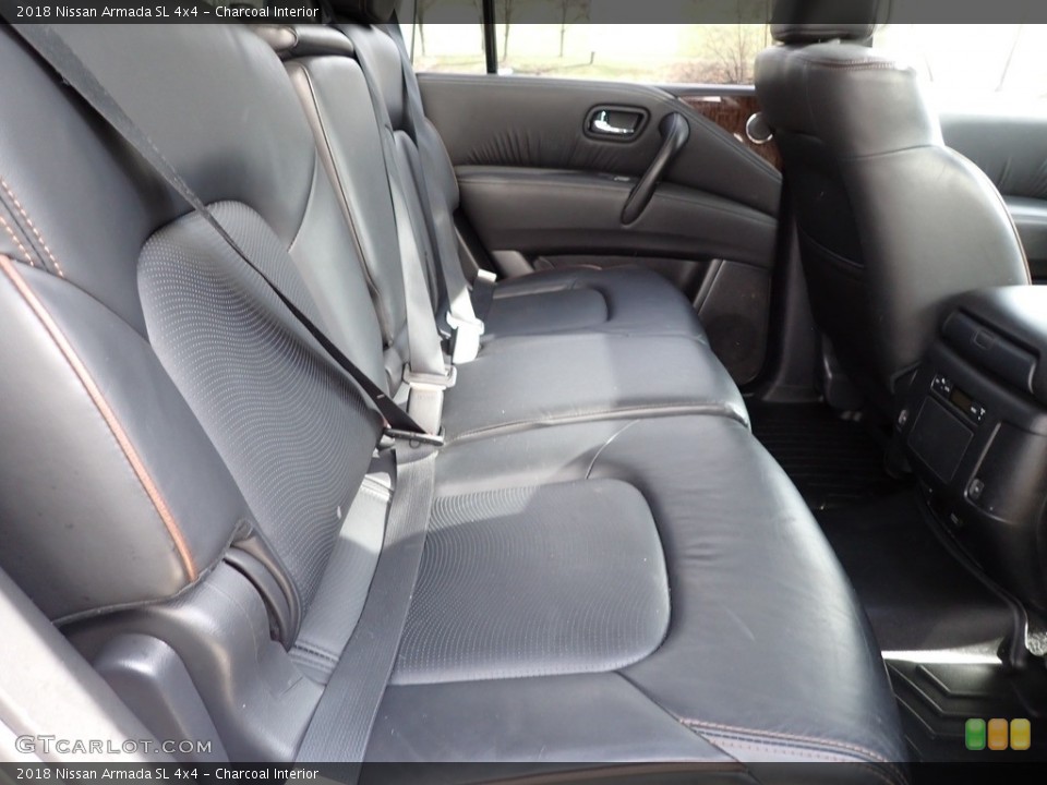 Charcoal Interior Rear Seat for the 2018 Nissan Armada SL 4x4 #143893128