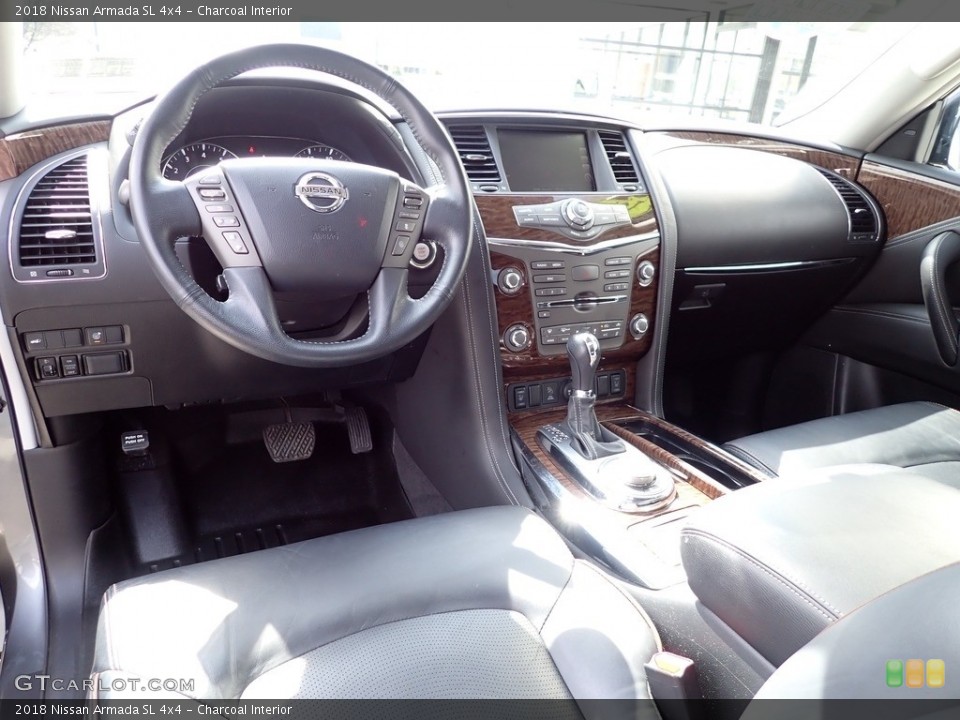 Charcoal Interior Photo for the 2018 Nissan Armada SL 4x4 #143893140