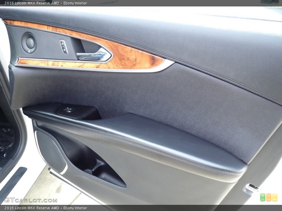Ebony Interior Door Panel for the 2016 Lincoln MKX Reserve AWD #143893200