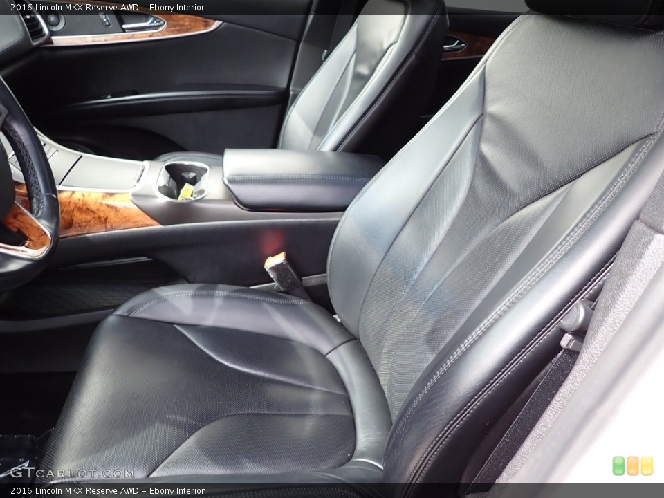 Ebony Interior Front Seat for the 2016 Lincoln MKX Reserve AWD #143893206