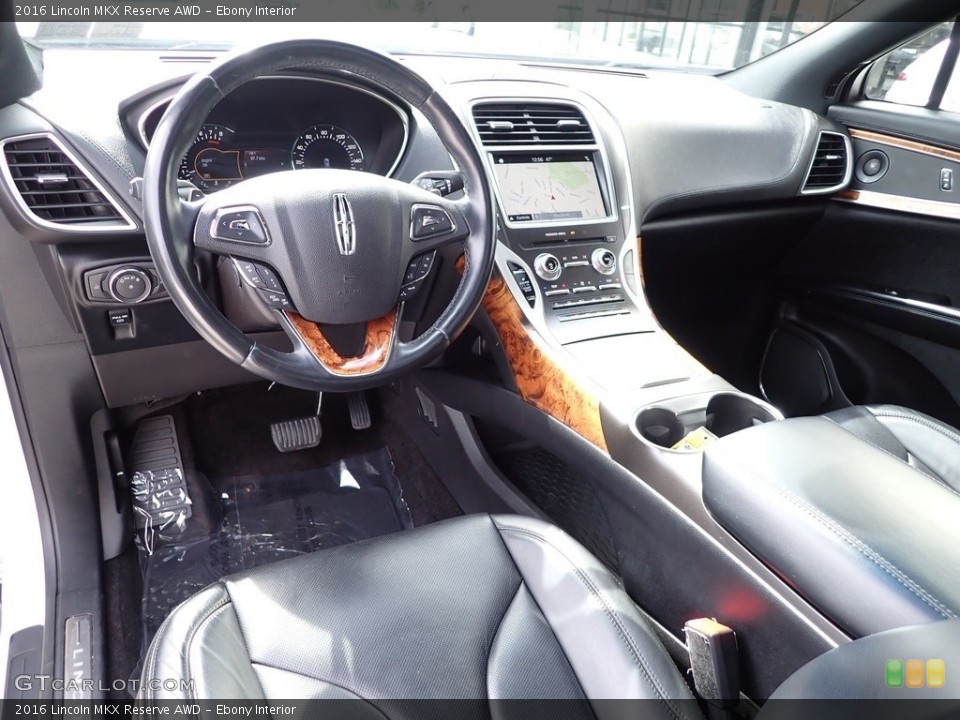 Ebony Interior Photo for the 2016 Lincoln MKX Reserve AWD #143893212