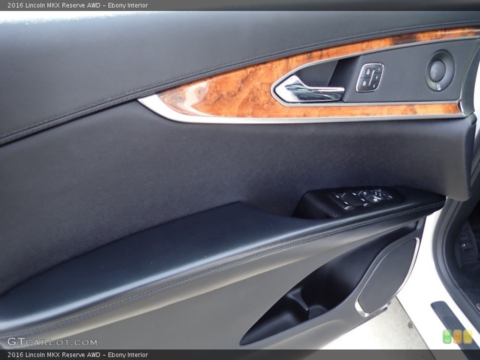 Ebony Interior Door Panel for the 2016 Lincoln MKX Reserve AWD #143893215