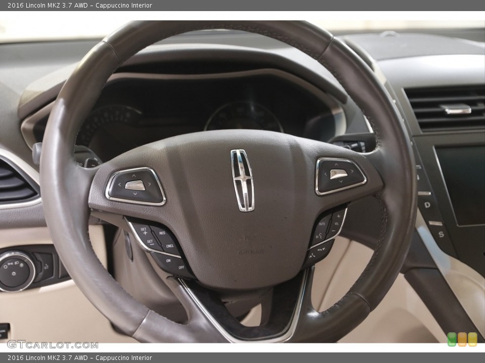 Cappuccino Interior Steering Wheel for the 2016 Lincoln MKZ 3.7 AWD #143893559