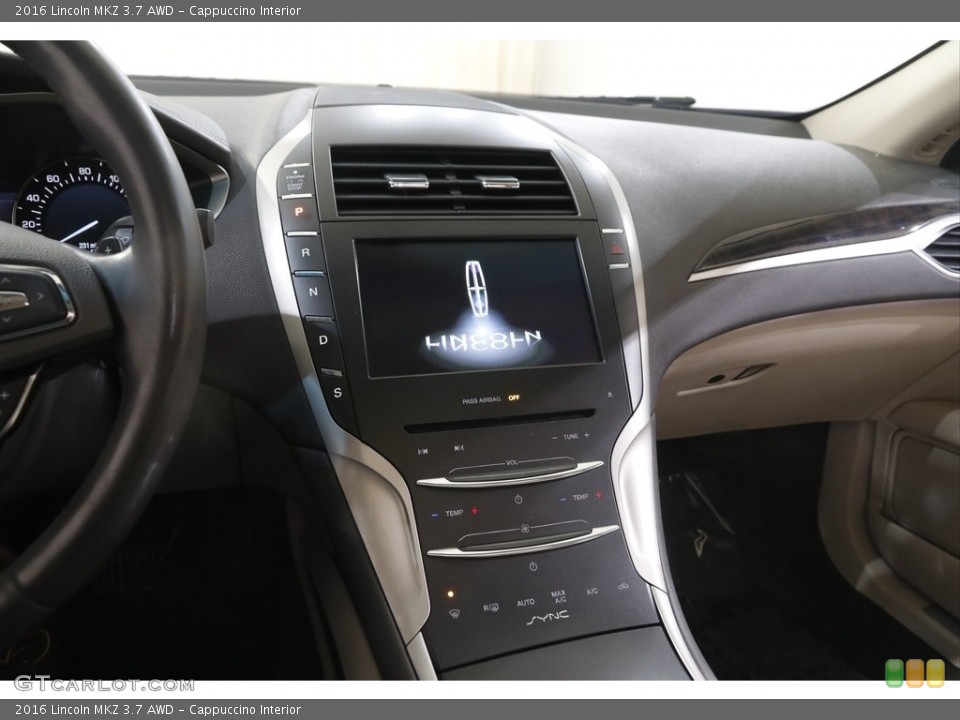 Cappuccino Interior Controls for the 2016 Lincoln MKZ 3.7 AWD #143893601