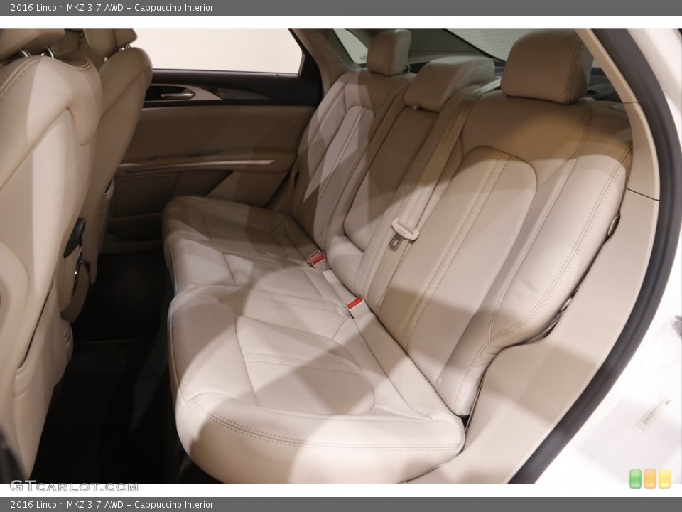 Cappuccino Interior Rear Seat for the 2016 Lincoln MKZ 3.7 AWD #143893799