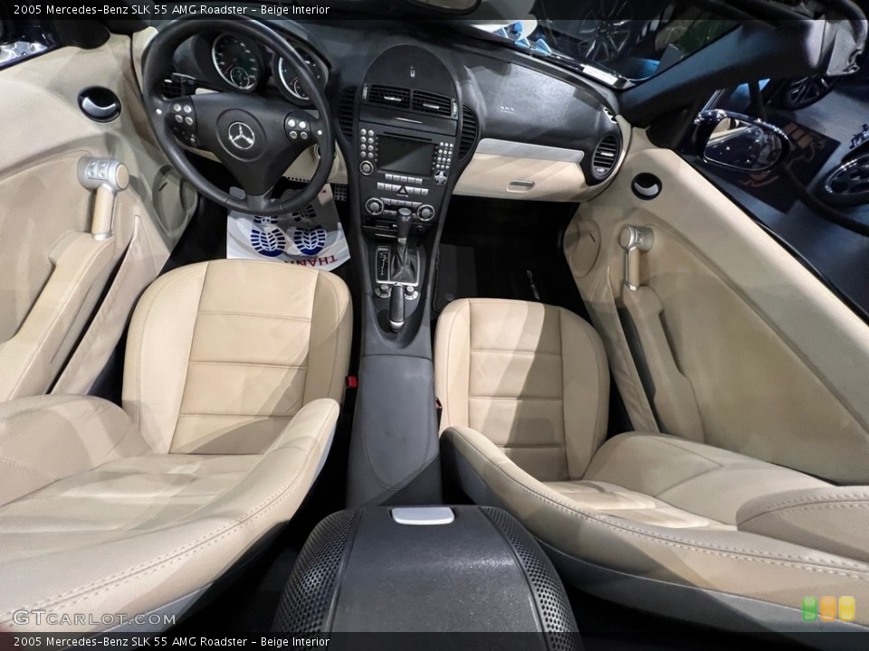 Beige Interior Front Seat for the 2005 Mercedes-Benz SLK 55 AMG Roadster #143901519