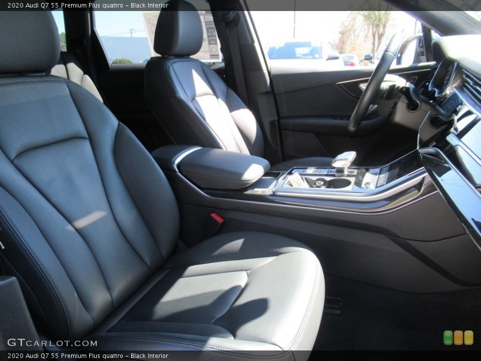 Black Interior Front Seat for the 2020 Audi Q7 55 Premium Plus quattro #143905944