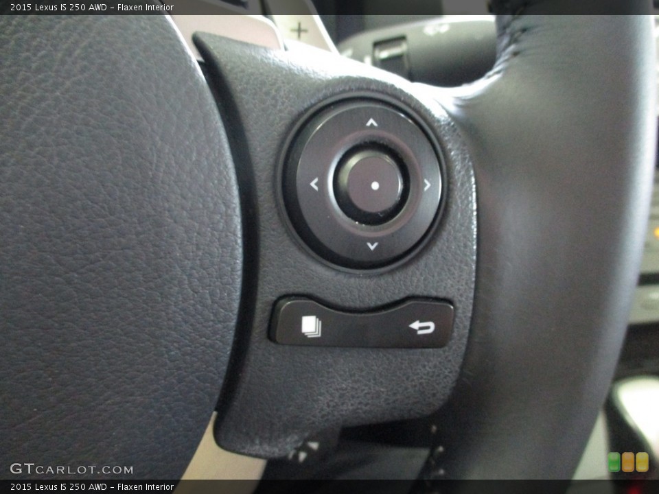 Flaxen Interior Steering Wheel for the 2015 Lexus IS 250 AWD #143912120