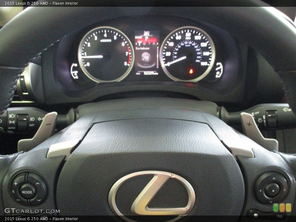 Flaxen Interior Gauges for the 2015 Lexus IS 250 AWD #143912159