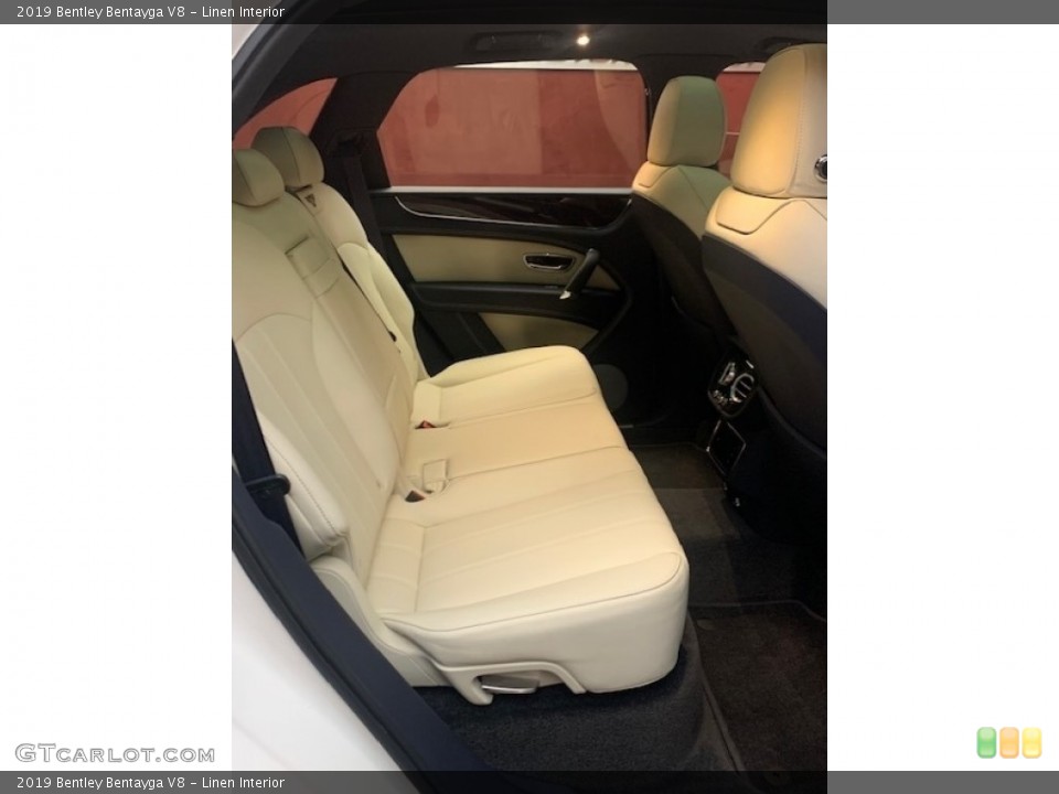 Linen Interior Rear Seat for the 2019 Bentley Bentayga V8 #143913749