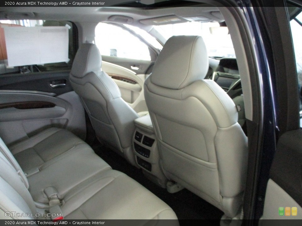 Graystone Interior Rear Seat for the 2020 Acura MDX Technology AWD #143913909