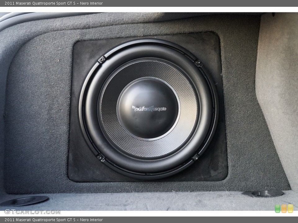 Nero Interior Audio System for the 2011 Maserati Quattroporte Sport GT S #143914979