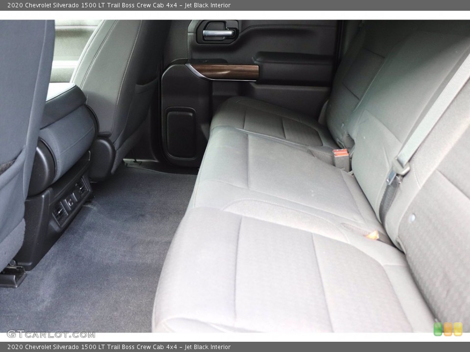 Jet Black Interior Rear Seat for the 2020 Chevrolet Silverado 1500 LT Trail Boss Crew Cab 4x4 #143915459