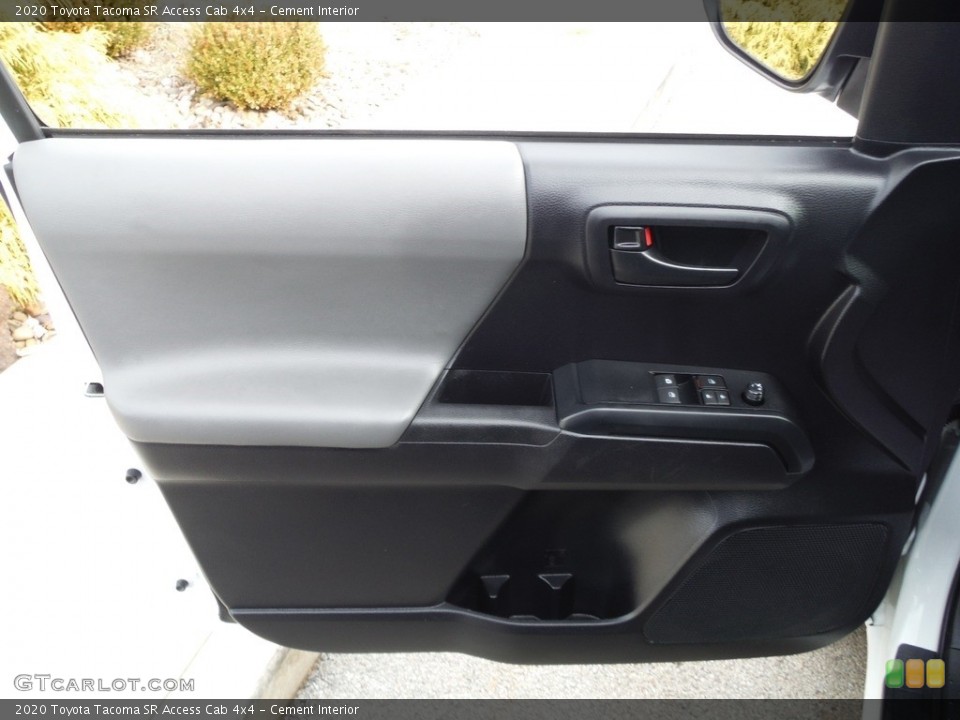 Cement Interior Door Panel for the 2020 Toyota Tacoma SR Access Cab 4x4 #143918255