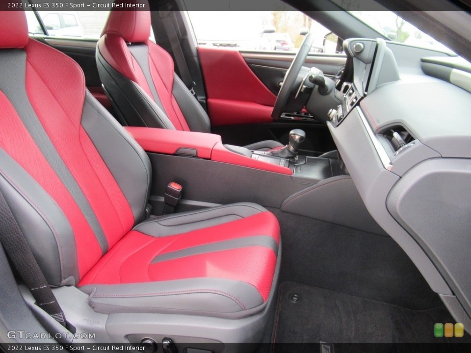 Circuit Red 2022 Lexus ES Interiors