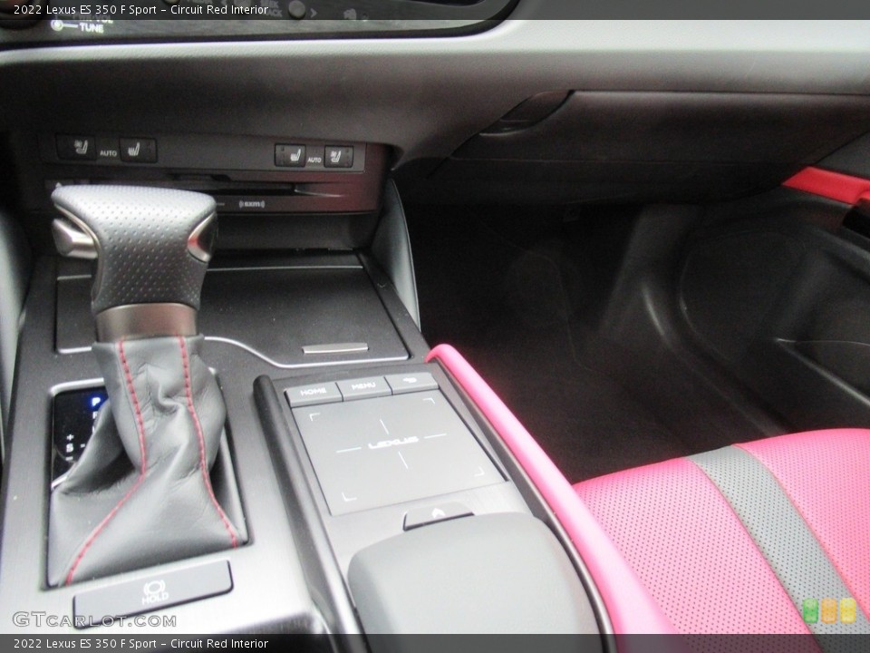 Circuit Red Interior Transmission for the 2022 Lexus ES 350 F Sport #143920301