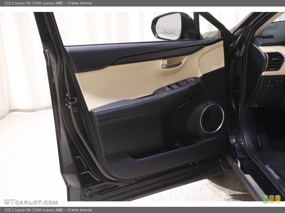 Creme Interior Door Panel for the 2021 Lexus NX 300h Luxury AWD #143920385
