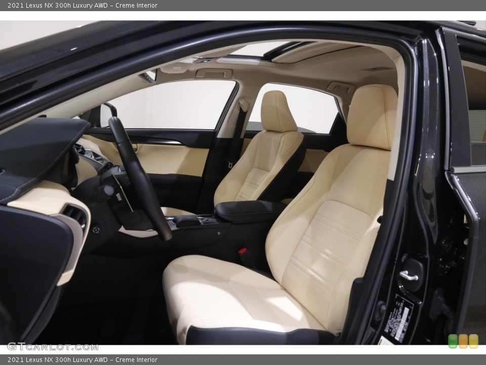 Creme Interior Photo for the 2021 Lexus NX 300h Luxury AWD #143920409