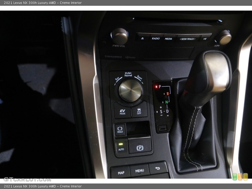 Creme Interior Transmission for the 2021 Lexus NX 300h Luxury AWD #143920631