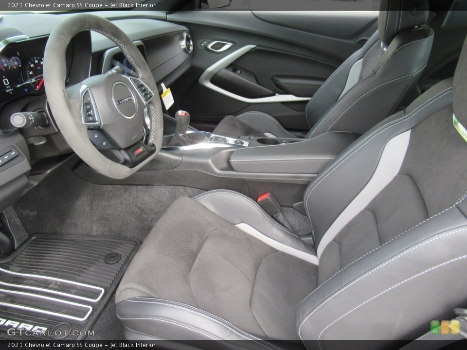 Jet Black Interior Front Seat for the 2021 Chevrolet Camaro SS Coupe #143922086