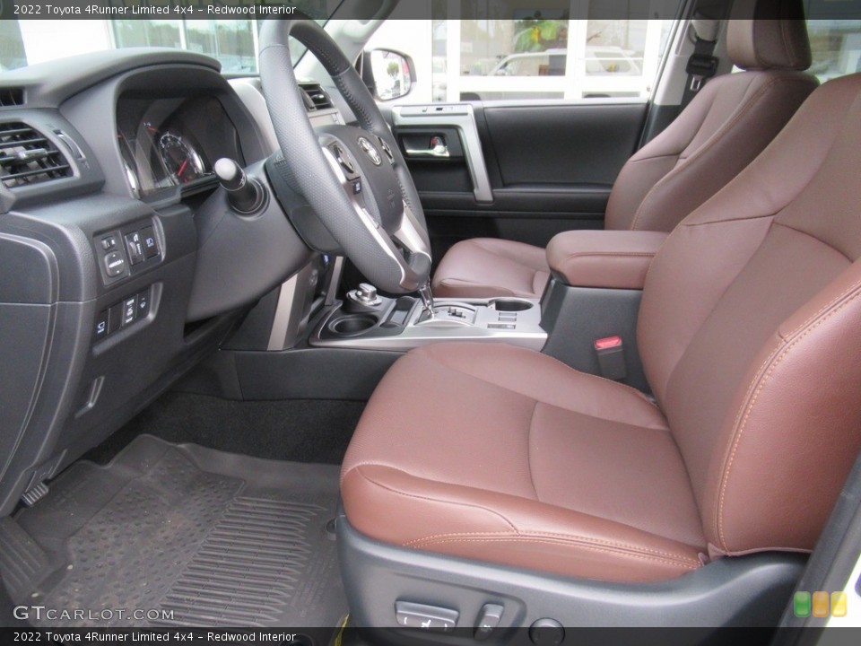 Redwood Interior Front Seat for the 2022 Toyota 4Runner Limited 4x4 #143922542