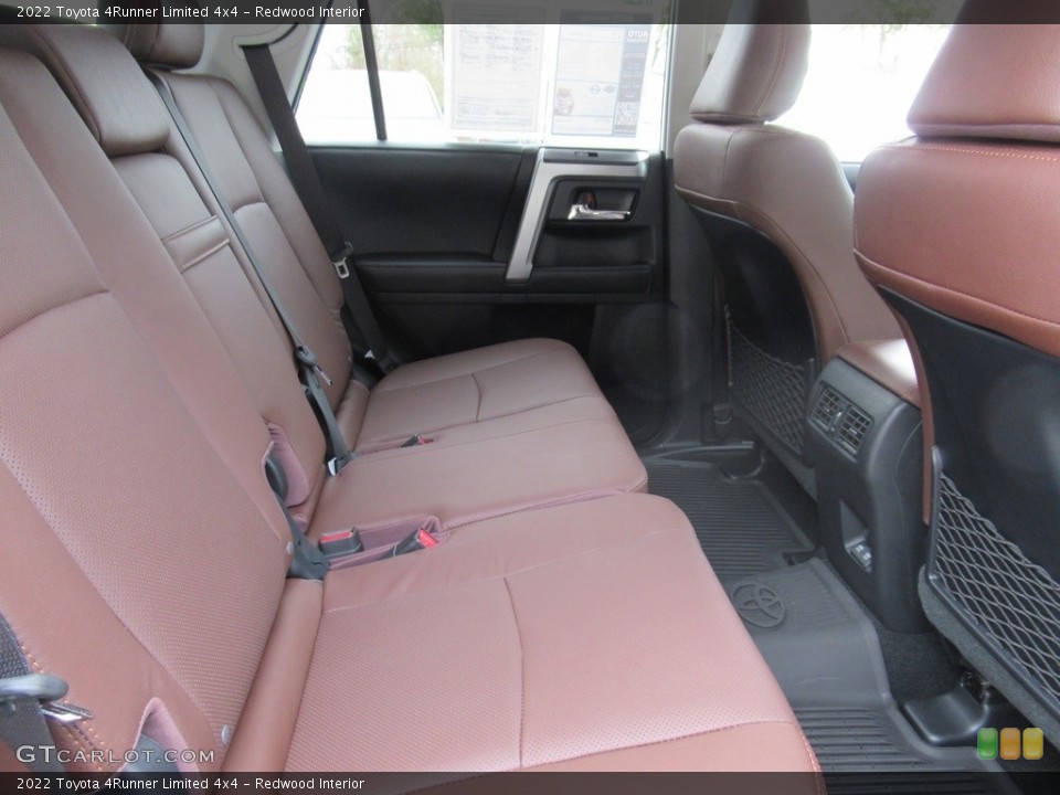 Redwood Interior Rear Seat for the 2022 Toyota 4Runner Limited 4x4 #143922626