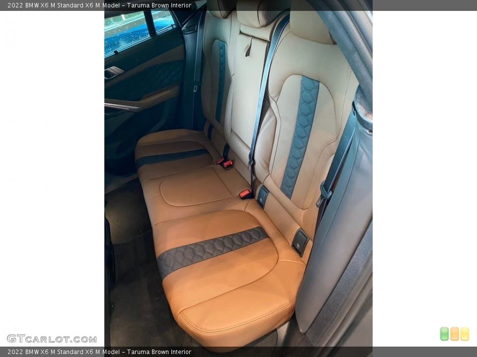 Taruma Brown Interior Rear Seat for the 2022 BMW X6 M  #143922923