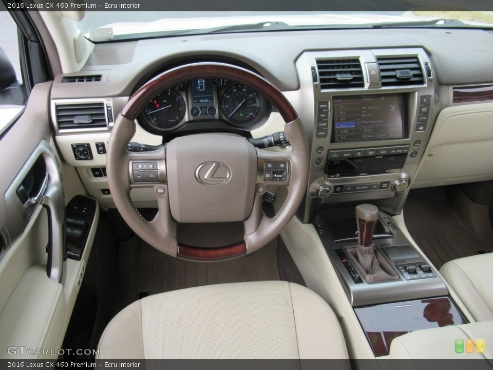 Ecru Interior Dashboard for the 2016 Lexus GX 460 Premium #143922950
