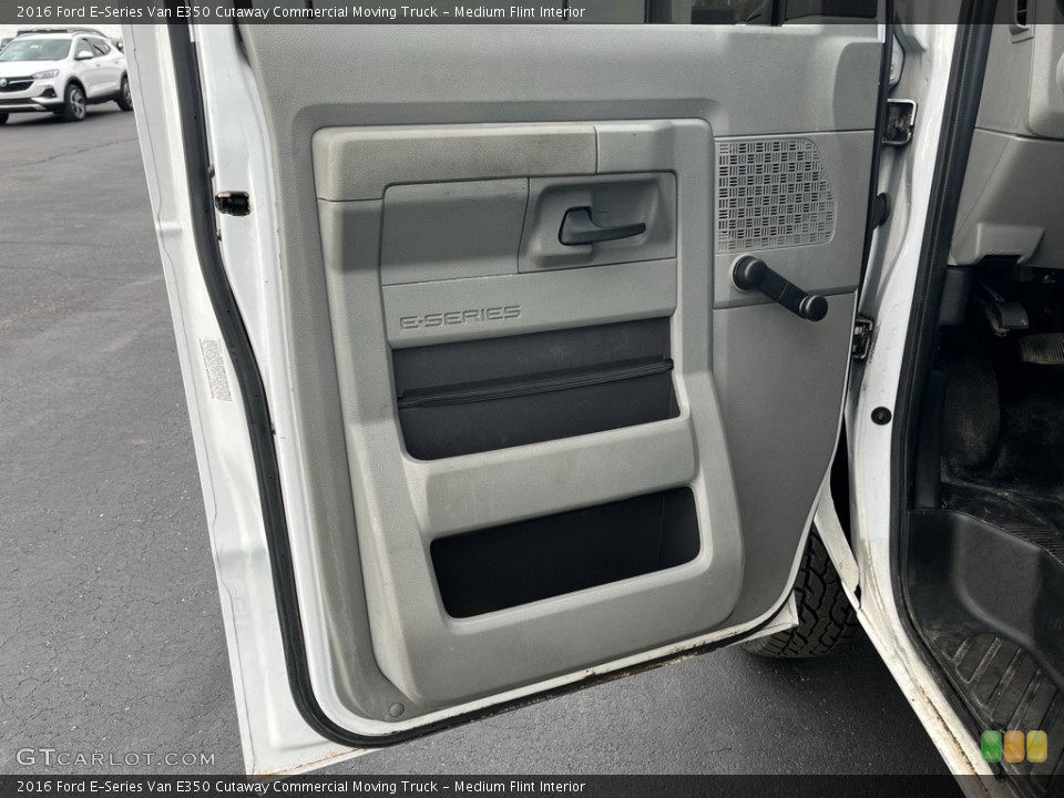 Medium Flint Interior Door Panel for the 2016 Ford E-Series Van E350 Cutaway Commercial Moving Truck #143923559
