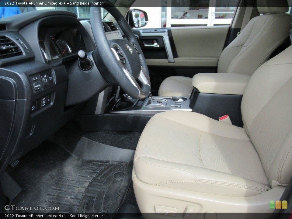 Sand Beige Interior Front Seat for the 2022 Toyota 4Runner Limited 4x4 #143923787