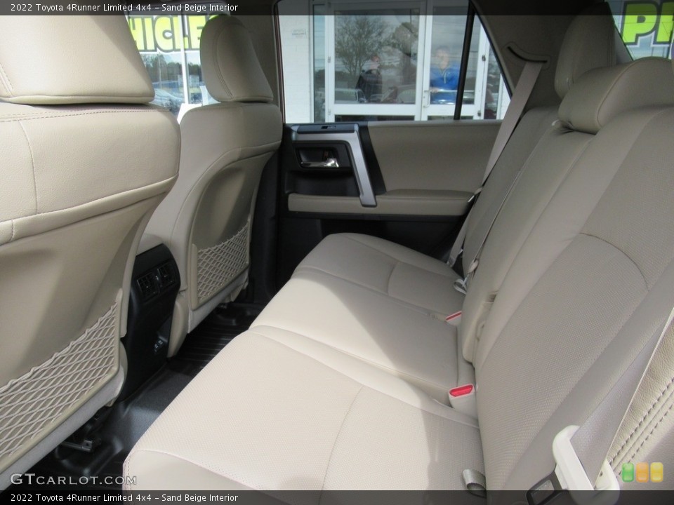 Sand Beige Interior Rear Seat for the 2022 Toyota 4Runner Limited 4x4 #143923820