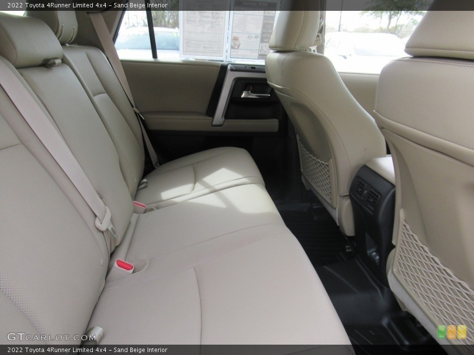 Sand Beige Interior Rear Seat for the 2022 Toyota 4Runner Limited 4x4 #143923853