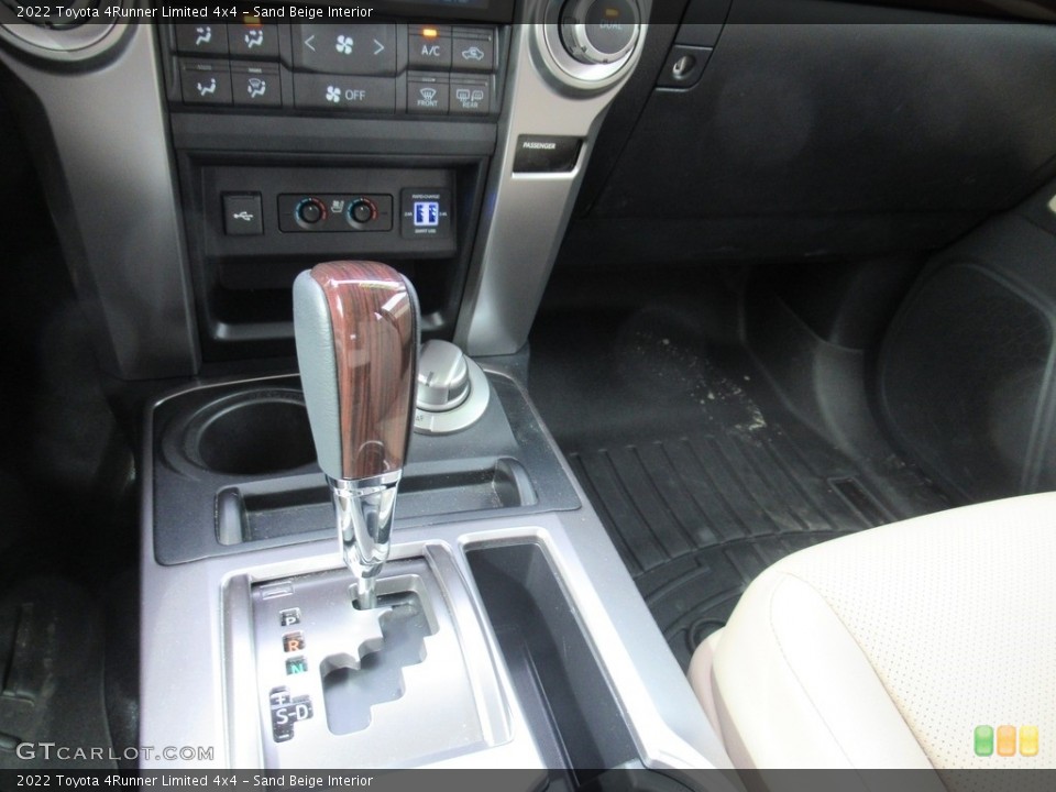 Sand Beige Interior Transmission for the 2022 Toyota 4Runner Limited 4x4 #143923928