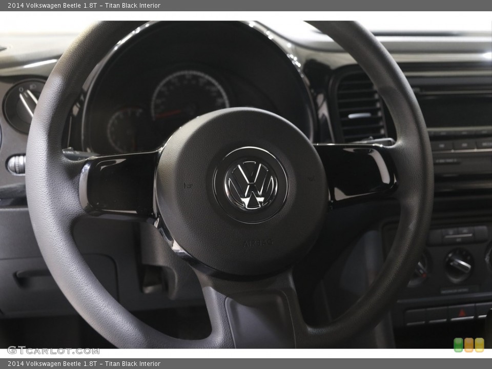 Titan Black Interior Steering Wheel for the 2014 Volkswagen Beetle 1.8T #143924402
