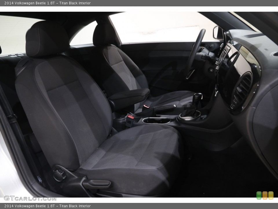 Titan Black Interior Front Seat for the 2014 Volkswagen Beetle 1.8T #143924441
