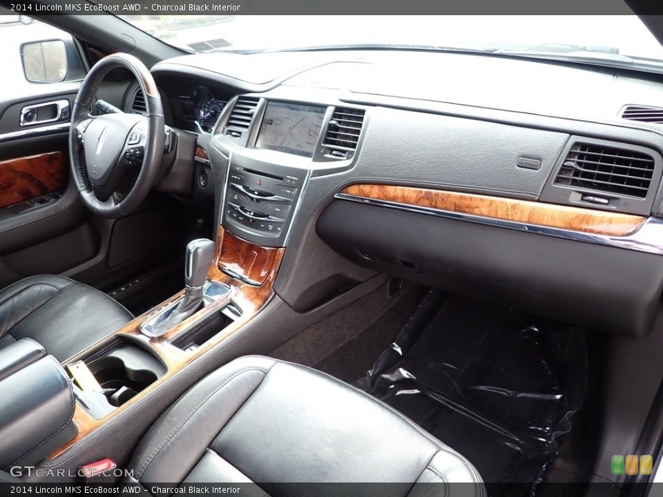 Charcoal Black Interior Photo for the 2014 Lincoln MKS EcoBoost AWD #143926894