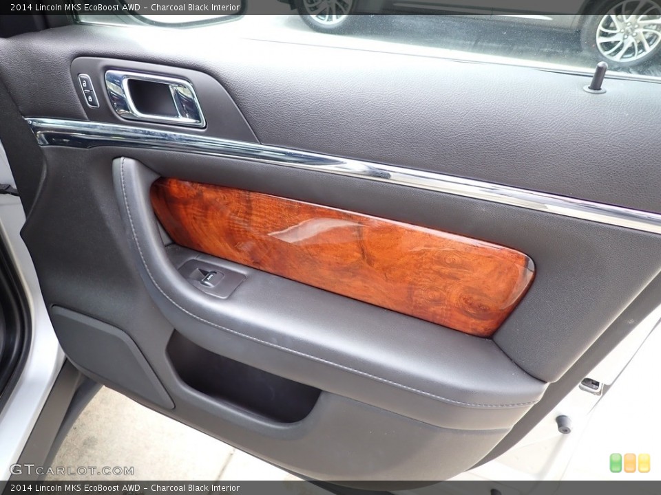 Charcoal Black Interior Door Panel for the 2014 Lincoln MKS EcoBoost AWD #143926915