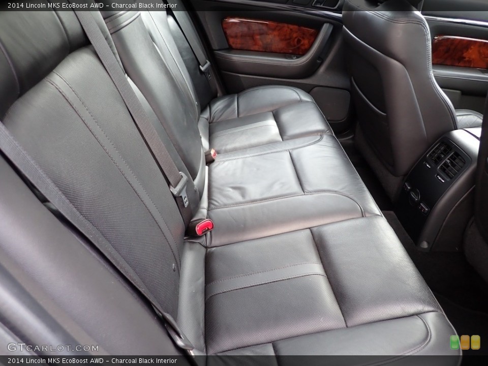Charcoal Black Interior Rear Seat for the 2014 Lincoln MKS EcoBoost AWD #143926944