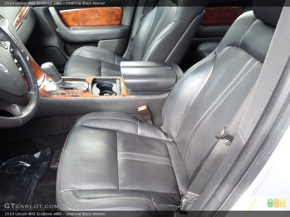 Charcoal Black Interior Front Seat for the 2014 Lincoln MKS EcoBoost AWD #143926971