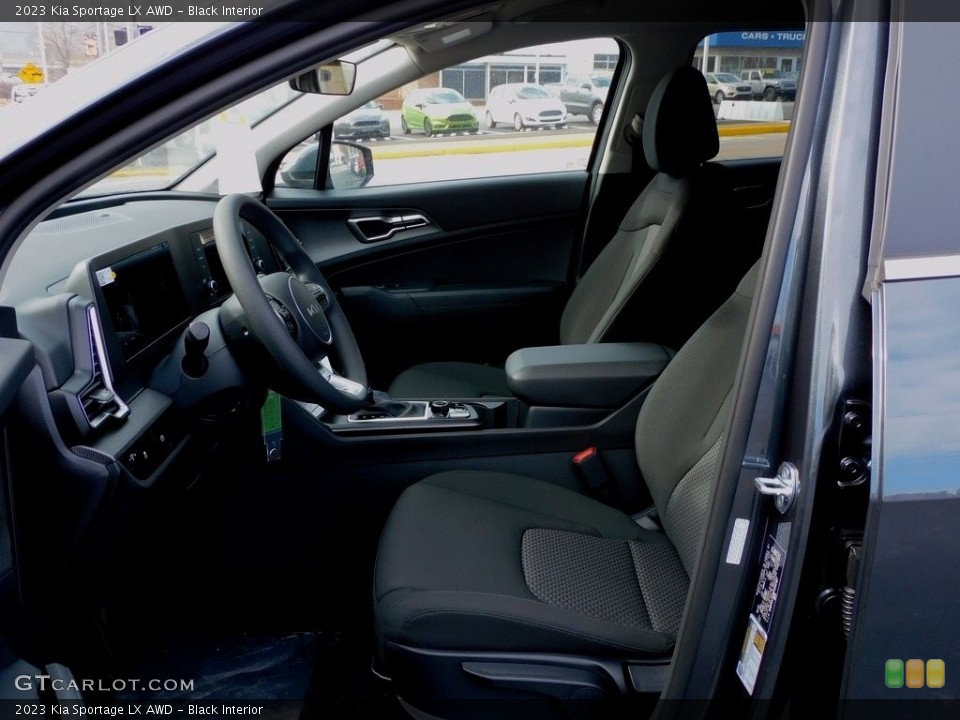 Black Interior Photo for the 2023 Kia Sportage LX AWD #143927023