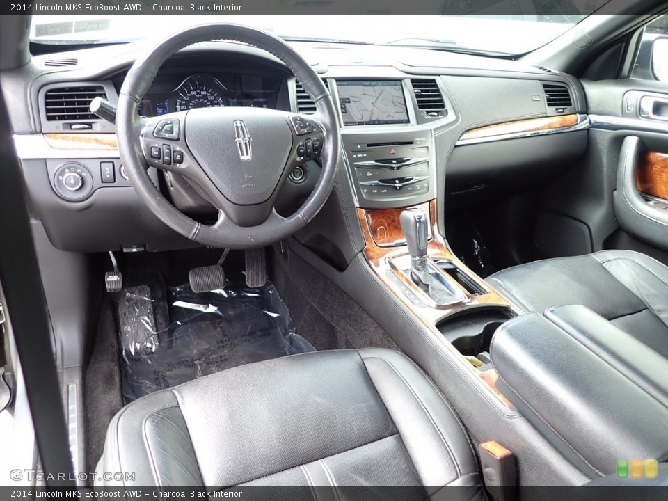 Charcoal Black Interior Prime Interior for the 2014 Lincoln MKS EcoBoost AWD #143927029