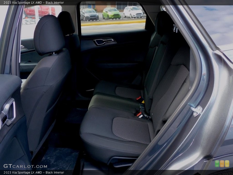 Black Interior Rear Seat for the 2023 Kia Sportage LX AWD #143927035