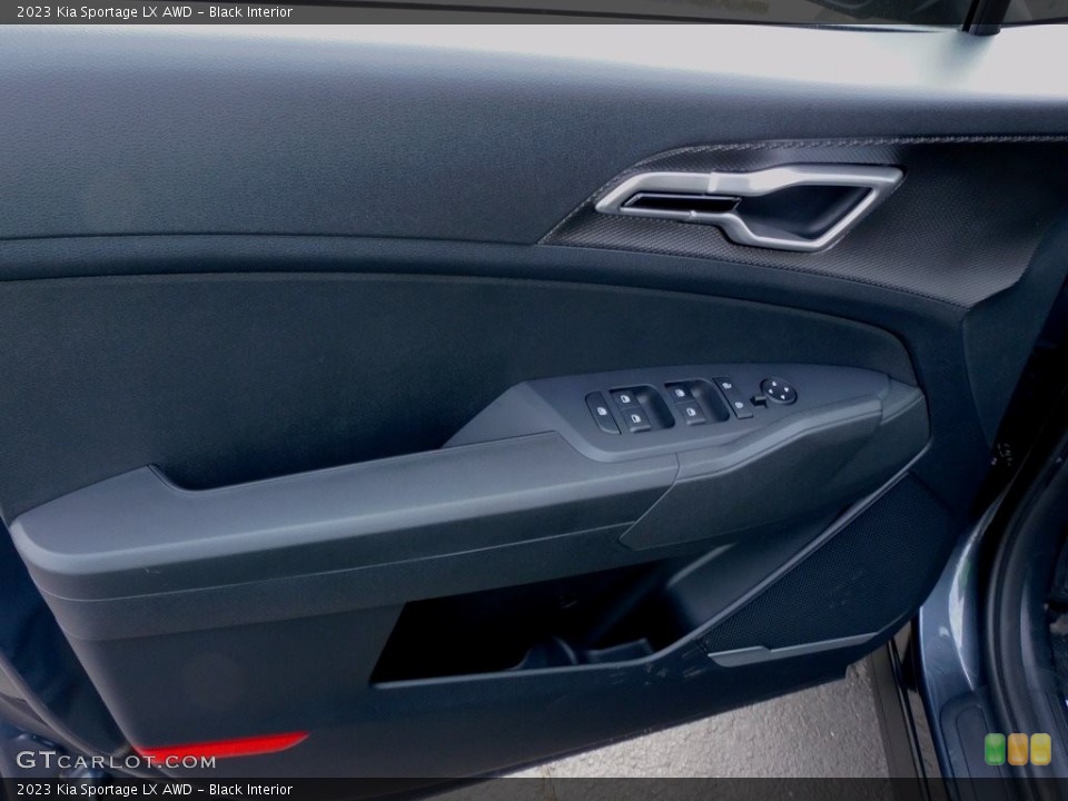 Black Interior Door Panel for the 2023 Kia Sportage LX AWD #143927077